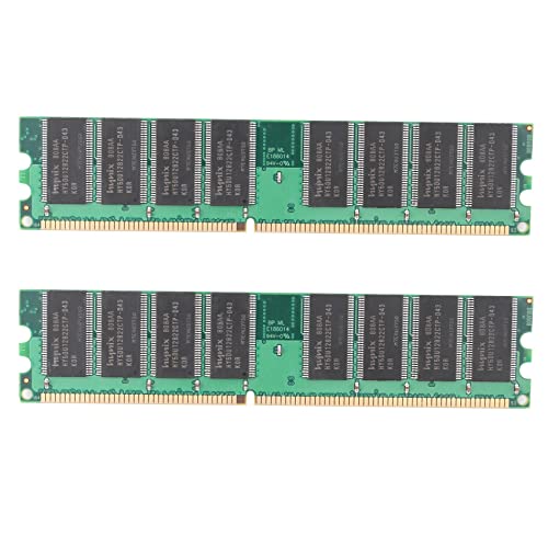 BRIUERG 2X DDR 1GB PC Memory Ram DDR1 Desktop PC3200 400MHz 184 Pin Non ECC Computer Memoria MóDulo