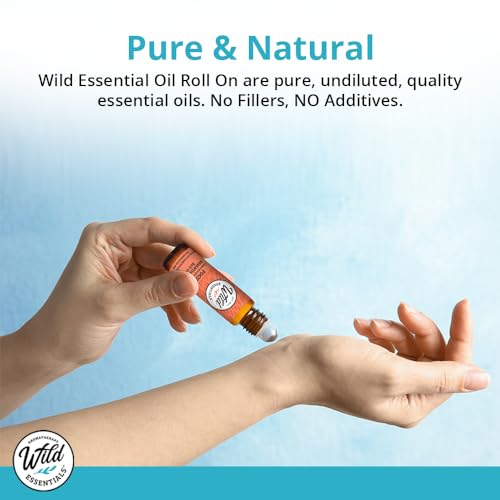 Wild Essentials Escape Essential Oil Roll On, 10ml Daydream Blend, Anti-Stress, Relax, Made with 100% Pure, Premium Grade Essential Oils and Organic Jojoba Oil, Ready to Use, Moisturizer, All Natural - Image 4