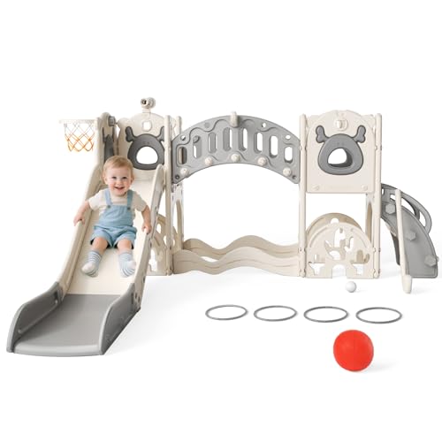 Toboggan pour Enfants, Toboggan autoportant pour...