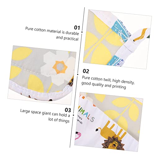 DOITOOL 2 Pçs De Organizador De Cores Para Cama Infantil Diversos Recipiente Para Berçário Bolsas Pa