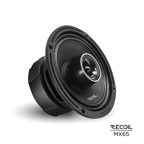 Recoil MX65 Pair 6.5-Inch 2-Way Pro Audio Midrange Coaxial Speakers thumb #1