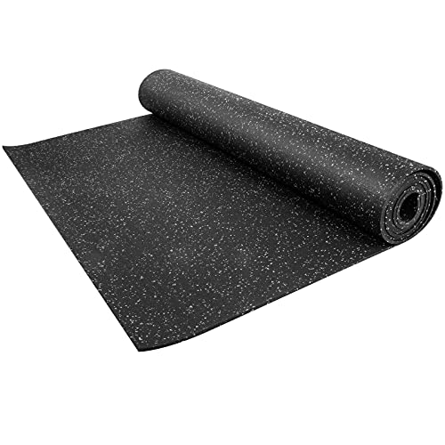 BebLP Rubber Floor Mats Flooring Rolls Exercise & Gym Heavy Duty Fitness Equipment Mat