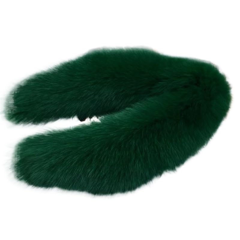 Collare Sciarpa Collo Dritto Collare Grigio Naturale Collo di Grandi Dimensioni Scaldacollo Sciarpa Scialli, Verde, 90 cm