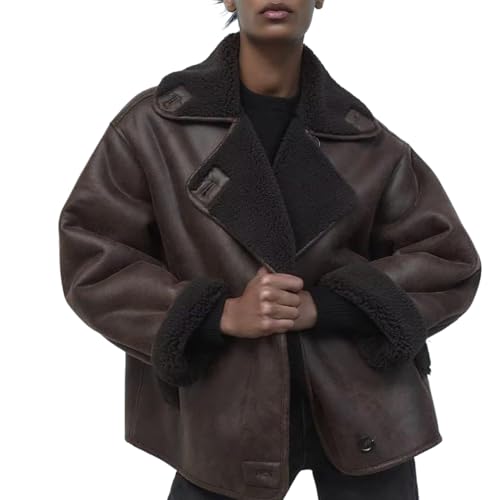 BeiRiJL Donna Spessa Faux Giacche In Pelle Per Le Donne