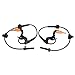 Price comparison product image 2pcs Front Right & Left ABS Wheel Speed Sensor, Car Wheel Speed Sensor ABS Speed Sensor for Hon-da CRV 2002 2003 2004 2005 2006
