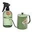 Green Watering Can+spray Bottle