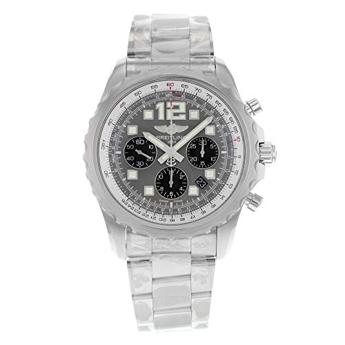 Breitling Chronospace Automatic Chronograph Tungsten Gray Dial Stainless Steel Mens Watch A2336035-F555PSS