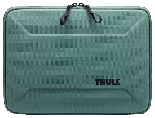 Thule Gauntlet Sleeve Housse de protection extérieure rigide avec intérieur rembourré compatible avec MacBook 14", pour éviter les rayures et les dommages, utilisation directement dans la housse – vue 2