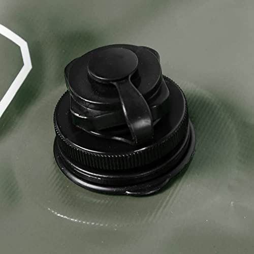 Bolsa seca enrollable de 30L - Mochila plegable impermeable de PVC 500D con cámara inflable doble para rafting (Verde OD) miniatura 6