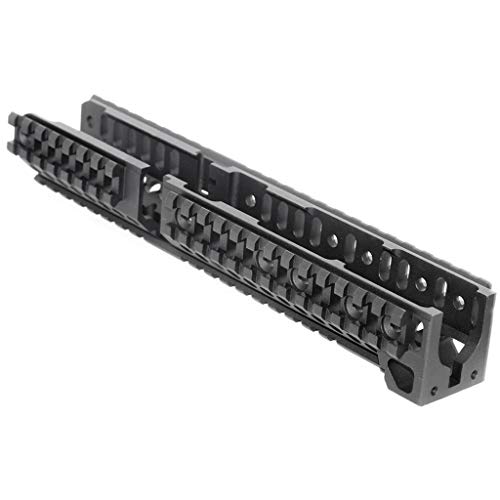 Airsoft 5KU CNC Aluminum 254mm B30 Style Long Lower Handguard Rail for LCT, GHK, E&L and Tokyo Marui AK Series AEG GBB - Image 2