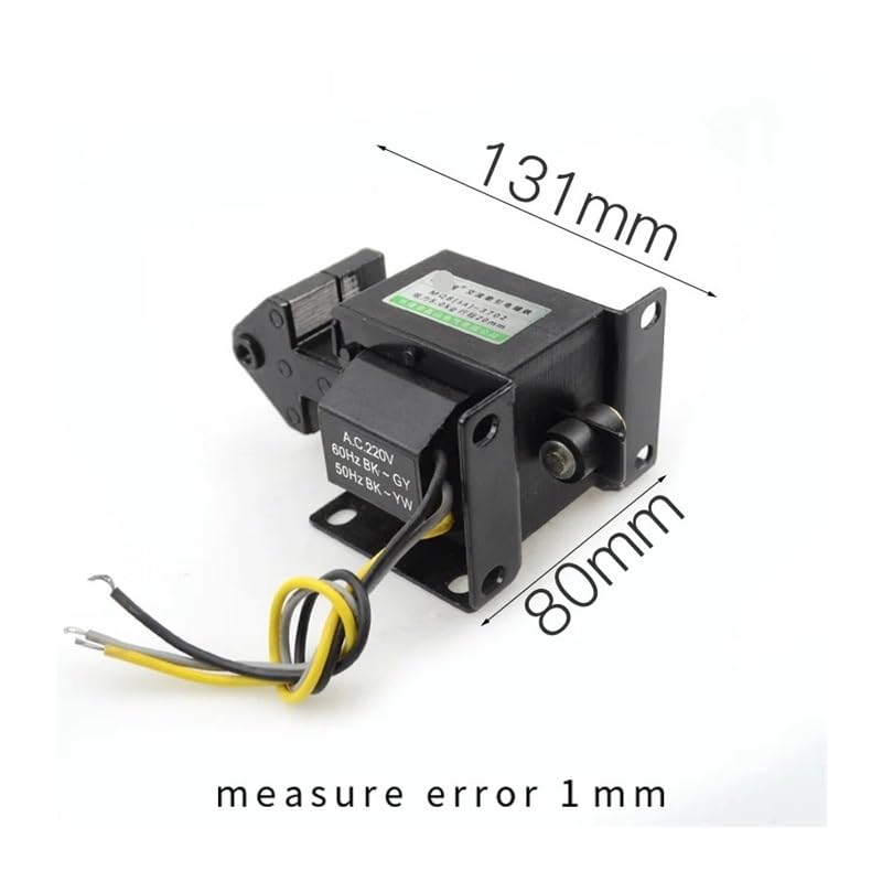 AC Push-Pull Traction Electromagnet Suction SA-3702 5.0N/5KG 20mm 220V Push-Pull