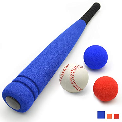 CeleMoon [3 Balls Included] Super Safe Kids Foam Baseball Bat Toys with 3