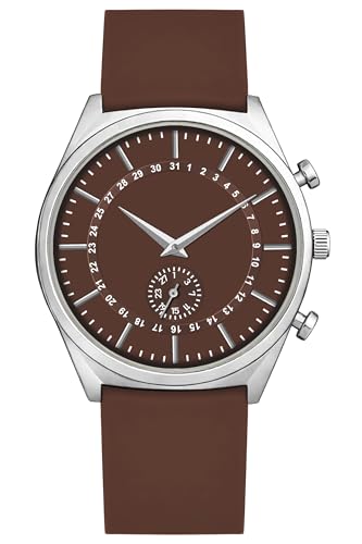 Image of styledose Men's Watch Analog Quartz with Chronograph & Silicone Strap -Casual & Formal Wrist Watch for Men