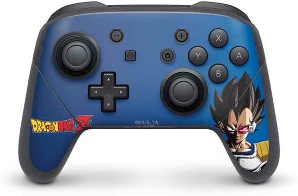 Skinit Decal Gaming Skin Compatible with Nintendo Switch Pro Controller - Officially Licensed Dragon Ball Z Frieza Design