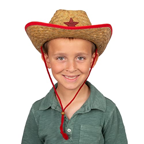 Funny Party Hats Cowboy Party Hats - 12 Straw Cowboy Hats - Cowboy Hats Bulk - Cowboy Party Favors #TOP1