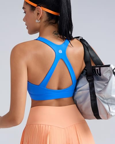 Image of RUNNING GIRL Sports Bra for Women High Support, Molded Cup High Impact Sports Bras with Sewn in Pads Workout Running Bra