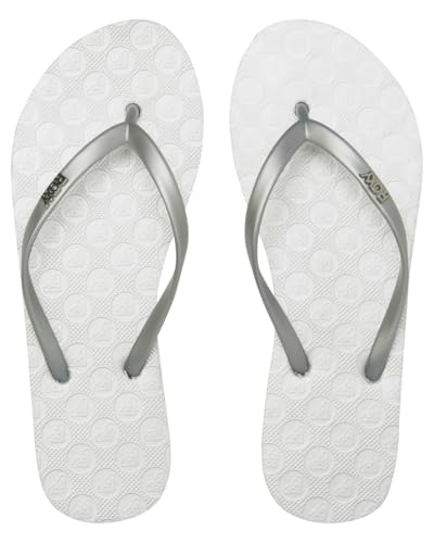 Roxy - Viva Iv Basic Sandal pour Femme - Metallic Silver - 38 EU