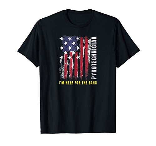 Pyrotechnician Shirt Pyrotechnics | Fireworks Flag T Shirt