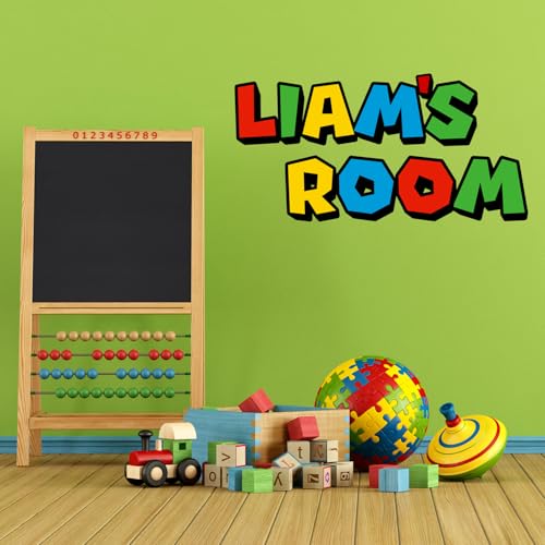 Vinilo decorativo Super Mario personalizado para pared miniatura 2
