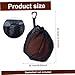 Xoeryoy Basketball Carrying Bag 8x12 Inch Fine Mesh Basketball Net Bag with Clip & Drawstring Black Ball Pouch for Volleyball, Football, Baseball & More