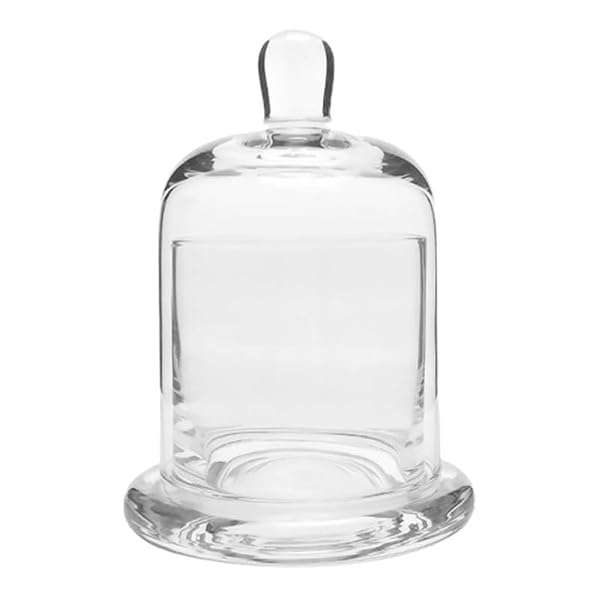 EXCEART Glass Candle Holder Wax Cup Decorative Decor 13.00X9.00X9.00cm by EXCEART - Used condition - US$25.62