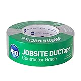 IPG JobSite DUCTape, Contractor Grade Duct Tape, 1.88' x 60 yd, Silver (Single Roll)