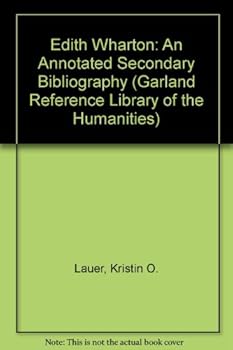 Hardcover Edith Wharton. An annotated secondary bibliography Book
