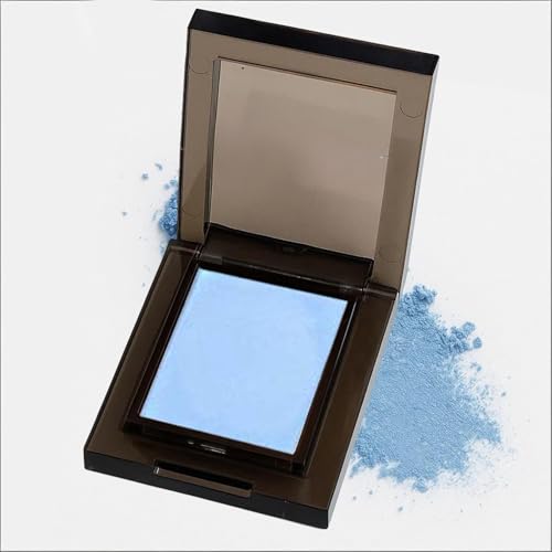 Matte Light Blue Single Eyeshadow Highly Pigmented Ultra-Blendable & Long-Lasting Powder Eye Shadow Color for Everyday and Creative Makeup Looks (#17)
