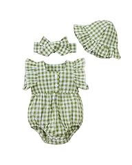 White and Green Checkered