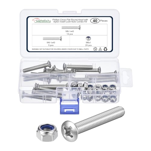 METALLIXITY ێM˂ M6 x 40 {g ibg \t vXlW {g 304XeX| 20{ [P[Xt ƓdiC ؍H H ԗp Vo[