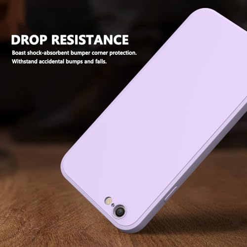 Image of for iPhone 6S Plus Case Purple, Scratch Resistant with Soft Touch, Slim Thin Phone Cover for iPhone 6 Plus 5.5 inch