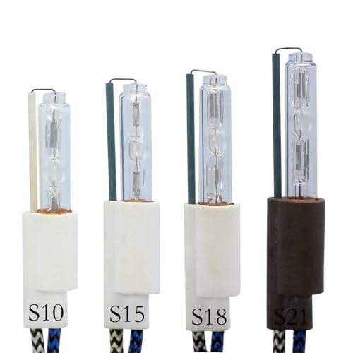 Ampoules automobiles AC 12v 55w S15 S18 D10 S21 10mm 18mm 15mm 21mm, 2 pièces(6000 K White,S15)