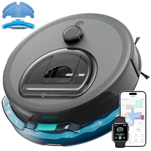Lefant M330 Pro Robot Aspirateur Laveur 3 en 1, Aspirateur