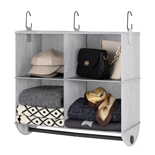 StorageWorks Hanging Closet Organizer with Rod
