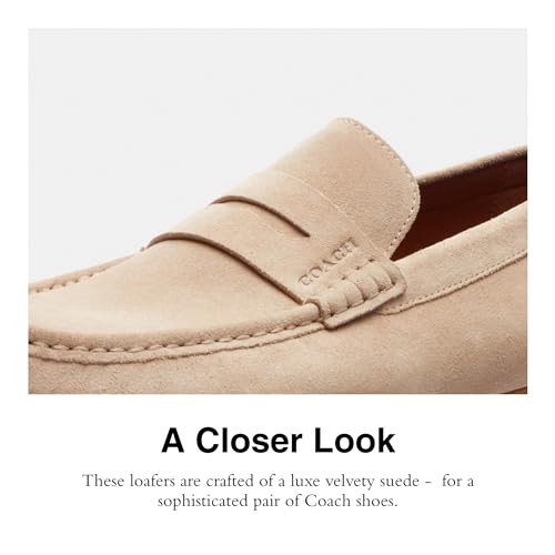 Coach Men's Luca Suede Driver Loafer4