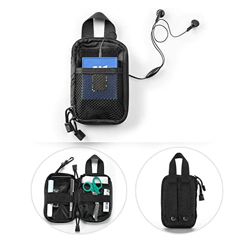 Mini Pocket Organizer Pouch, Tactical Molle Pouch Accessory Bag, Small Tool Storage Pouch For Phones/Cards/Keys/Pocket Knife, Men's Utility Edc Waist Bag Pack For Camping Hunting #TOP3