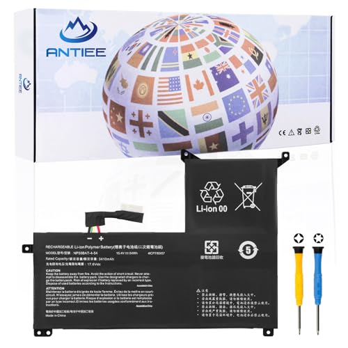 NP50BAT-4-54 Laptop Battery Replacement for CLEVO NP70 X17 AT22 GIGABYTE G5 GE KF G7 KE Schenker XMG Focus 16 Colorful X15 at XS22 Series 6-87-NP5KS-53G00 54Wh 15.4V 3510mAh