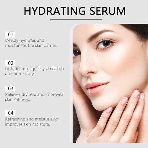 Generic Daily skin care and moisturizing face essence, mild formula to help skin smooth, moisturizing, daily comfortable skin care, 30ml/1 Fl Oz，face essence