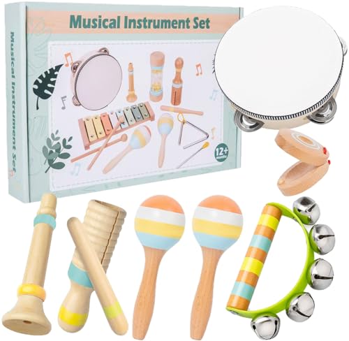 Kleinkind-Musikinstrumente, Montessori-Musikinstrumente für Babys,...