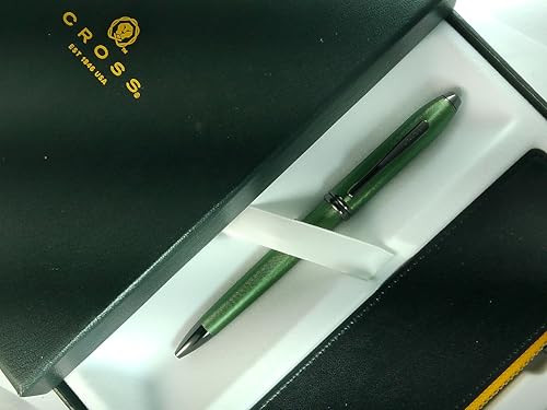 Bolígrafo Rollerball Cross Townsend verde noche con estuche miniatura 6