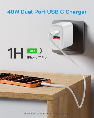 Image of 40W USB C Charger Block