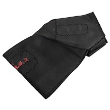 Thermal Self-Heating Shoulder Pad Belt Magnetic Therapy Support Brace for Shoulder Pain Relief Black Color Random Text Option Suitable for Injury Recovery and Comfort