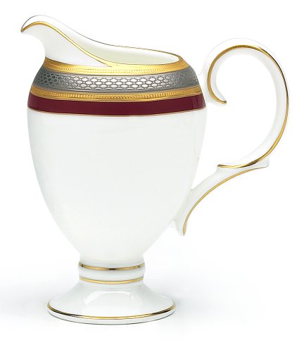 Noritake Ruby Coronet Creamer, 8-3/4-ounces