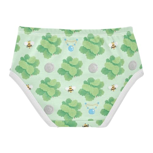 Girls' Underwear Bee Green Mint Toddle Brief Panties 2-8 Years 203005702