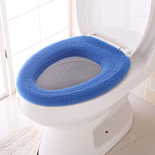 Couvre-coussin de toilette chaud en peluche pour optimiser le confort thermique de votre maison