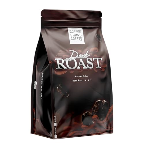 Dark Roast Ground Coffee with Brewing Colombian Flavor Offers Perfect