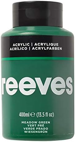 Reeves Acrylic Paint - Highly Pigmentented Acrylic Colours For Hobbyist, Leisure & School - Gold, 75ml