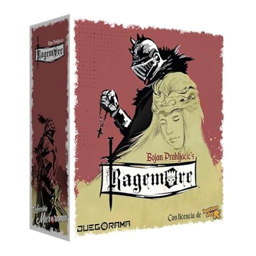 Juegorama | Ragemore | Juego de Mesa | A Partir de 12 Años | Juego en Solitario | Menos de 20 Minutos de Partida | Español. | Ya disponible en tu tienda friki favorita! En mundofriki.es!