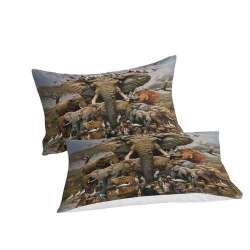 Housse de couette enfant imprimé microfibre literie king 220x240