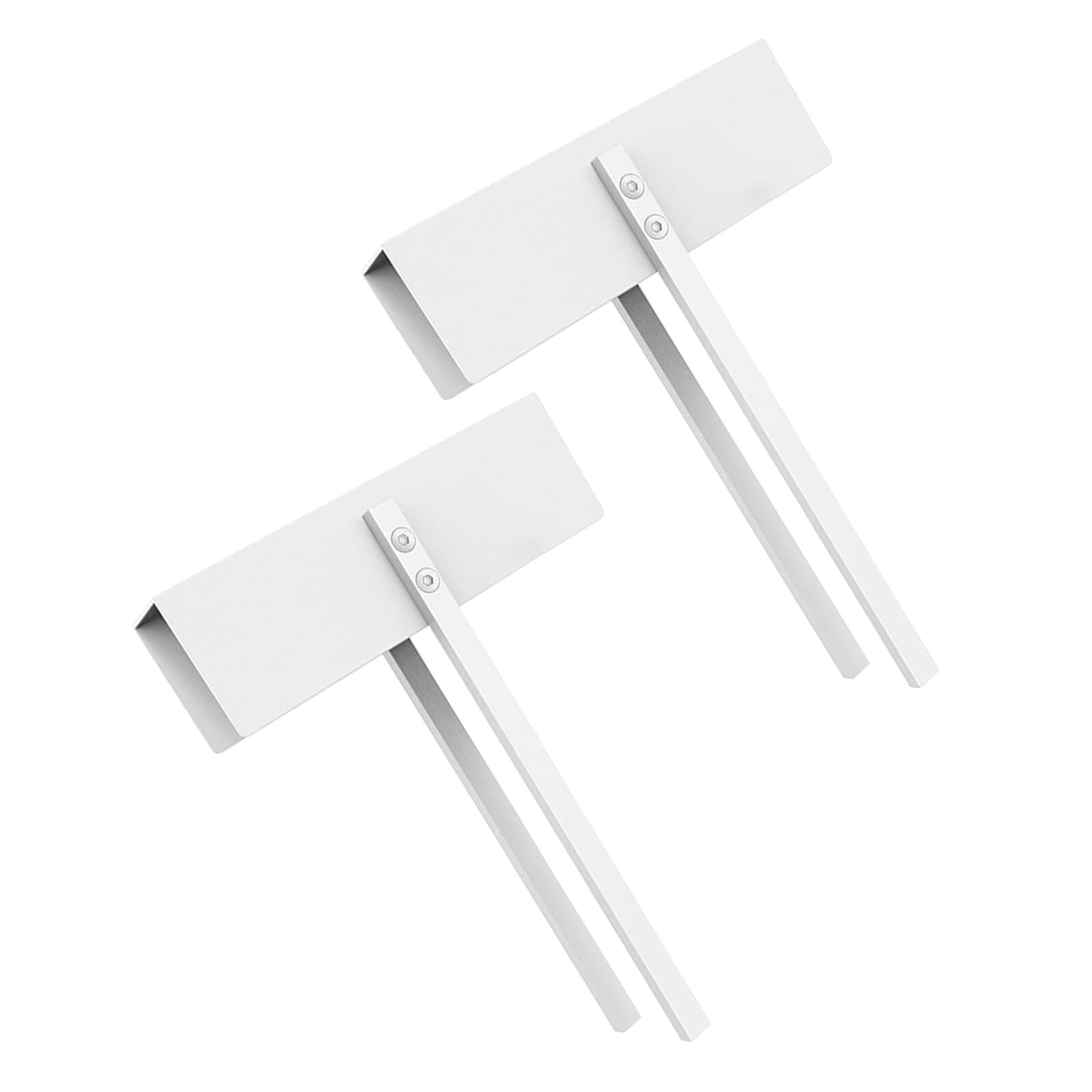 2 piezas Cerradura Doble de Acero Inoxidable para Armarios y Closets Ajustable Portátil Resistente Rayaduras Protección Infantil Segura para Puertas Correderas y Plegables